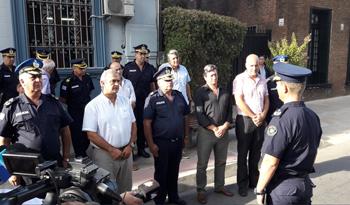 Larrañaga en operativo policial en Canelones Larrañaga en operativo policial en Canelones
