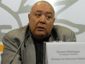 Embajador itinerante Romero Jorge Rodríguez Embajador itinerante Romero Jorge Rodríguez