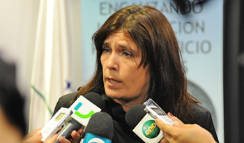 Alba Goycoechea, representante en Uruguay de la Organización Internacional para las Migraciones Alba Goycoechea, representante en Uruguay de la Organización Internacional para las Migraciones