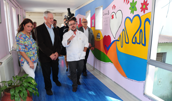 Ministro Jorge Basso recorrió el hospital de Florida