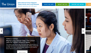 Portal de la Unión contra la Tuberculosis y Enfermedades Respiratorias