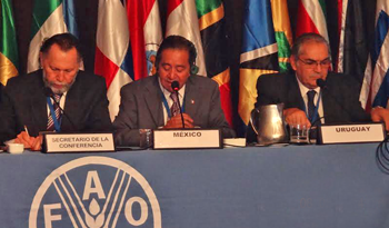 Enzo Benech en la XXXIII Conferencia Regional de la FAO para América Latina y el Caribe Enzo Benech en la XXXIII Conferencia Regional de la FAO para América Latina y el Caribe
