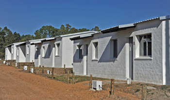 Viviendas de Mevir. foto de archivo Viviendas de Mevir. foto de archivo