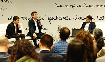 Eduardo Pereyra, Álvaro García y Daniel Kofman