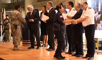 Ministro Eduardo Bonomi en aniversario de creación de la Policía Nacional