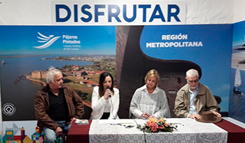 Estand del Ministerio de Turismo en las Criollas del Prado