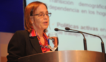 Lais Abramo, directora de Desarrollo Subregional de CEPAL Lais Abramo, directora de Desarrollo Subregional de CEPAL