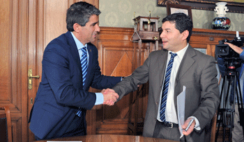 Raúl Sendic y Eduardo Pereyra Raúl Sendic y Eduardo Pereyra