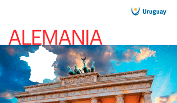 Portada del informe país de Uruguay XXI sobre Alemania