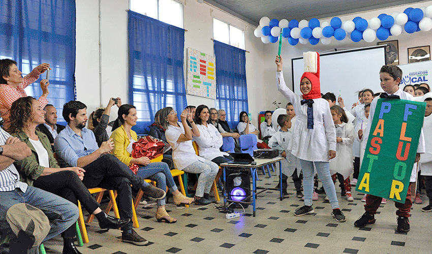 Salud bucal en las escuelas de todo Uruguay