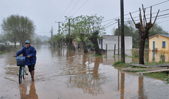 Inundaciones. Foto de archivo.