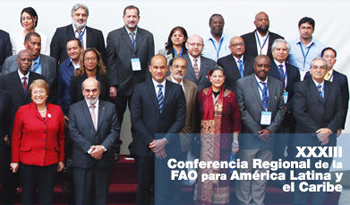 Subsecretario del MIDES, Lauro Meléndez en reunión de la FAO en Chile