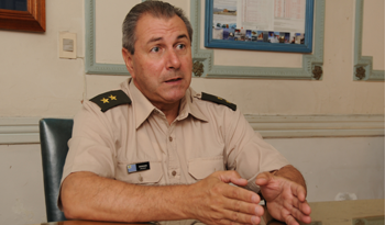 Presidente del Instituto Antártico Uruguayo (IAU), Claudio Romano