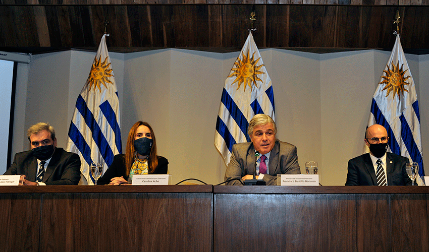 Asunción del canciller Francisco Bustillo Asunción del canciller Francisco Bustillo