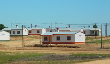 Casa construida por MEVIR