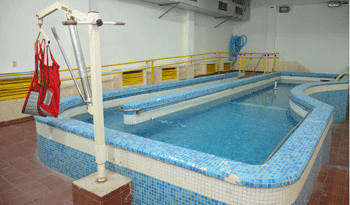 Pileta de hidroterapia de la Casa Gardel Pileta de hidroterapia de la Casa Gardel
