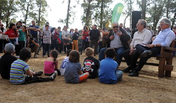 El Presidente José Mujica habla con los jóvenes El Presidente José Mujica habla con los jóvenes