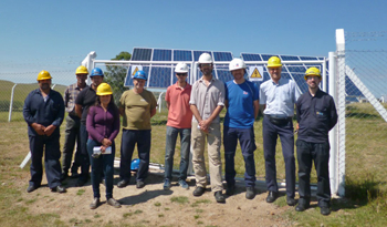 Instalación de energía eléctrica fotovoltaica en Cerros de Vera Instalación de energía eléctrica fotovoltaica en Cerros de Vera