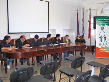 Autoridades del INAU en presentación del Fondo para Iniciativas de Niños, Niñas y Adolescentes Autoridades del INAU en presentación del Fondo para Iniciativas de Niños, Niñas y Adolescentes