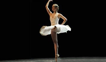 Bailarina del Ballet Nacional del Sodre