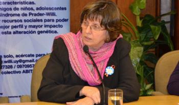 Vicepresidenta del BPS, Rosario Oiz