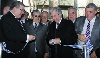 Presidente Tabaré Vázquez en inauguración de Emergencia de Asociación Española Presidente Tabaré Vázquez en inauguración de Emergencia de Asociación Española
