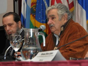 Presidente Mujica y presidente de ANP, Alberto Díaz
