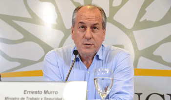 Ministro de Trabajo y Seguridad Social, Ernesto Murro Ministro de Trabajo y Seguridad Social, Ernesto Murro