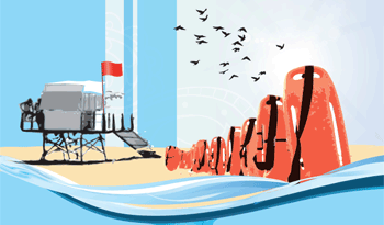Comunicado del Sinae para prevenir ahogamientos en playas Comunicado del Sinae para prevenir ahogamientos en playas