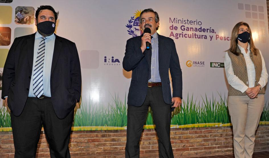 Autoridades del MGAP en la Expo Prado Autoridades del MGAP en la Expo Prado