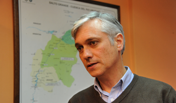 Presidente de la Delegación Uruguaya de Salto Grande, Gabriel Rodríguez