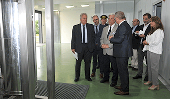 Presidente Vázquez, en inauguración de laboratorio Presidente Vázquez, en inauguración de laboratorio