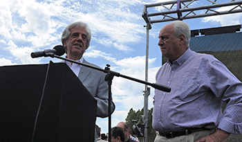 Tabaré Vázquez y Víctor Rossi Tabaré Vázquez y Víctor Rossi