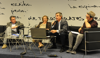 Gerardo Caetano, María Julia Muñoz, Álvaro García y Alberto Rivero Gerardo Caetano, María Julia Muñoz, Álvaro García y Alberto Rivero