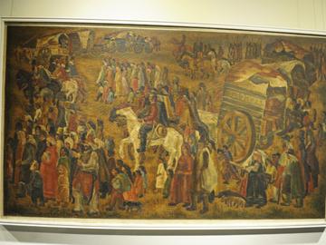 Óleo del Éxodo del Pueblo Oriental, por Felipe Seade Óleo del Éxodo del Pueblo Oriental, por Felipe Seade