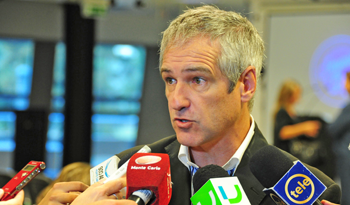 Ramón Méndez, director nacional de Energía en declaraciones a la prensa