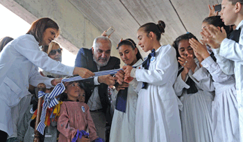 Inauguración de escuela de tiempo completo en Delta del Tigre Inauguración de escuela de tiempo completo en Delta del Tigre