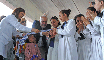 Inauguración de escuela de tiempo completo en Delta del Tigre