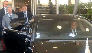 Tabaré Vázquez llega a París Tabaré Vázquez llega a París
