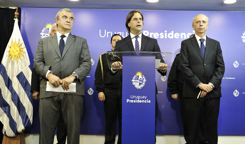 Presidente Lacalle Pou en Torre Ejecutiva Presidente Lacalle Pou en Torre Ejecutiva