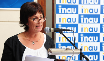 Marisa Lindner, presidenta del INAU Marisa Lindner, presidenta del INAU