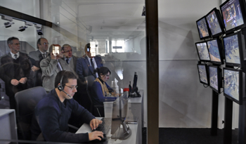 Centro de control de cámaras de videovigilancia Centro de control de cámaras de videovigilancia