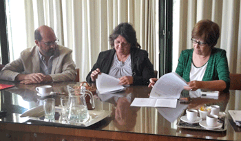 Firma del convenio entre el Mides y Mevir Firma del convenio entre el Mides y Mevir