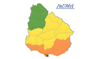 Mapa de advertencias meteorológicas Mapa de advertencias meteorológicas