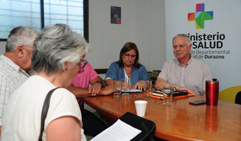 Jorge Basso con organizaciones sociales de Durazno Jorge Basso con organizaciones sociales de Durazno
