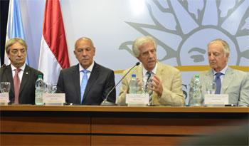 Tabaré Vázquez en reunión por candidatura conjunta Tabaré Vázquez en reunión por candidatura conjunta