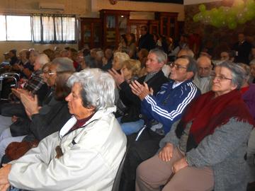 Asistentes a la celebración del Día Internacional del Adulto Mayor Asistentes a la celebración del Día Internacional del Adulto Mayor