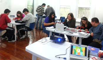 Taller en Barrio Peñarol