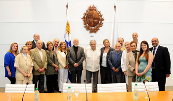 El Presidente José Mujica recibió a delegación armenia