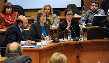 Ministra Marina Arismendi en Comisión de Población, Desarrollo e Inclusión de Senadores Ministra Marina Arismendi en Comisión de Población, Desarrollo e Inclusión de Senadores